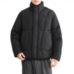 Puffer Jacket // Black (S)