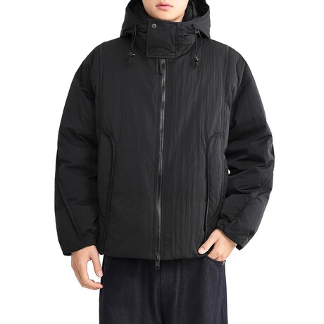 Active Insulated Hooded Jacket // Black (XS)