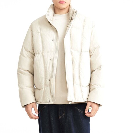 Puffer Jacket // Ivory (XS)