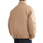 High Collar Jacket // Khaki (S)