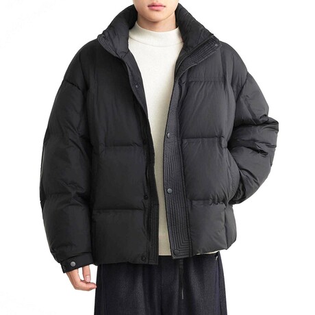 Thick Down Jacket // Black (XS)