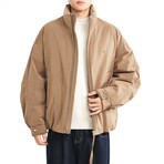 High Collar Jacket // Khaki (S)