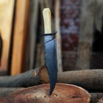 The Juan Padillo "Bowie Knife" // White Camel Bone