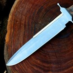 The Expendables 2 "Toothpick Knife" // Brown Dense Wood