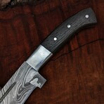 The Bush Master "Machete Knife" // Brown Dense Wood