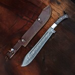 The Bush Master "Machete Knife" // Brown Dense Wood