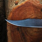 The Juan Padillo "Bowie Knife" // White Camel Bone