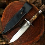 The Expendables 2 "Toothpick Knife" // Brown Dense Wood