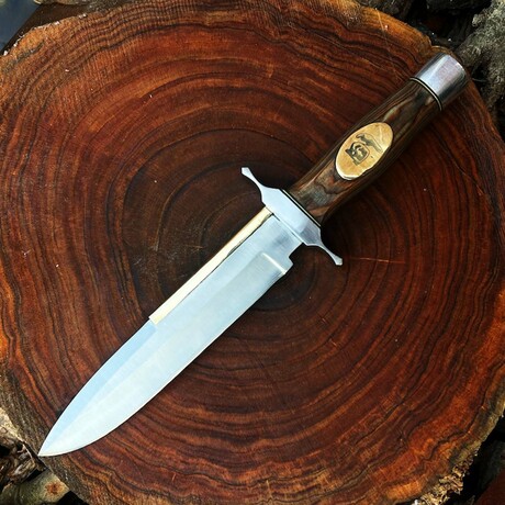 The Expendables 2 "Toothpick Knife" // Brown Dense Wood