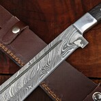 The Bush Master "Machete Knife" // Brown Dense Wood