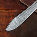 The Bush Master "Machete Knife" // Brown Dense Wood