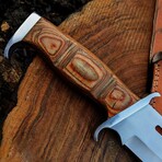 The Rambo 3 "Bowie Knife" // Brown Dense Wood