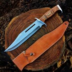 The Rambo 3 "Bowie Knife" // Brown Dense Wood