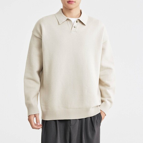 Collared Sweater // Apricot (XS)