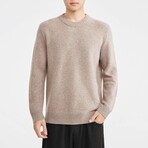 Crewneck Sweater // Camel (S)