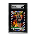Larry Bird // 2024-25 Panini Prizm Red/White/Blue // SGC 10 GM