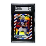 Jonathan Taylor // 2024 Panini Prizm Red/White/Blue // SGC 9 Mint