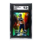 Jaxon Smith-Njigba // 2023 Panini Prizm Green Prizmatic // RC // SGC 9.5 Mint+
