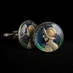 Panama // 1/10 Balboa // Coin Cufflink