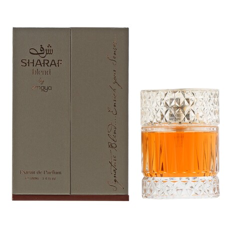 Men's // Zimaya // Sharaf Blend Mens Extrait De Parfum // 3.4 Oz