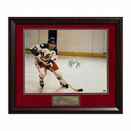 Mike Eruzione // 1980 Olympic USA Hockey // Signed Photo w/ Inscr. + Framed