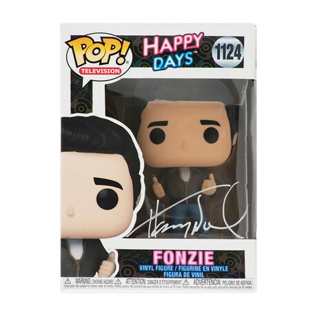 Henry Winkler // Happy Days // Signed Fonzie Funko Pop #1124