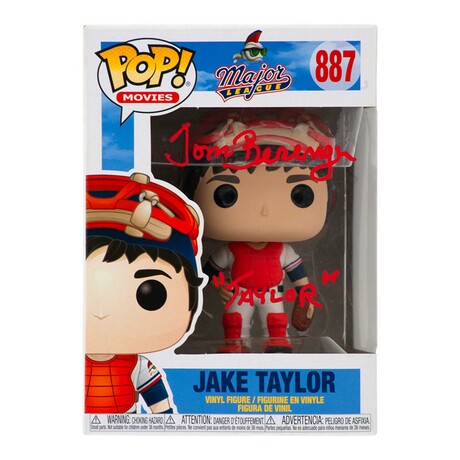 Tom Berenger // 'Major League' // Signed Jake Taylor Funko Pop #887