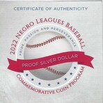 2022 Negro League Baseball Commemorative coin