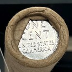 1943 P Lincoln Penny ORIGINAL BU ROLL WRAPPER