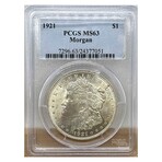 1921 Morgan Dollar PCGS MS 63 # 051