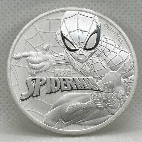 2017 Spiderman 1 Troy Ounce