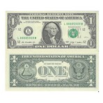 Fancy # 8888 Serial Number $ 1 Federal Resrve Note # 888