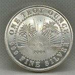 2009 Skull Front One Troy Ounce