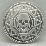 2009 Skull Front One Troy Ounce