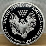 2018 DEAD MANS HAND 5 Ounce Silver