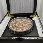 2025 YEAR OF THE SNAKE One Kilo Copper Round (2.2046 pounds)