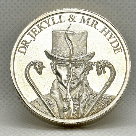 2020 Dr Jekyll and Mr Hyde Two Troy Ounces