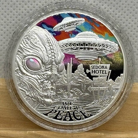 2024 Alien Encounters 1 Troy Ounce