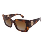 Burberry // Women's BE4344 3316T5 Square // Havana + Brown Gradient