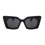 Burberry // Women's BE4344-300187 Square // Black + Grey Gradient