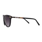 Burberry // Women's BE4216 30018G Square // Black + Grey Gradient