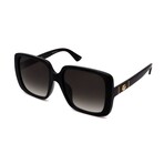 Gucci // Women's GG0632S 001 Square // Black + Grey Gradient