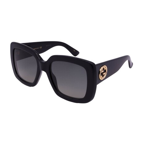Gucci // Women's GG0141SN-001 Square // Black + Grey