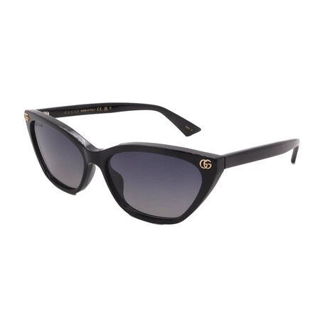 Gucci // Women's GG1815S-005 Cat eye // Black + Grey