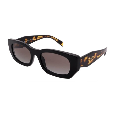 Prada // Women's PR B05S-3890A7 Square // Black + Grey Gradient