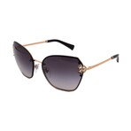 Bulgari // Women's BV6152B 20148G Square // Pink Gold + Grey Gradient