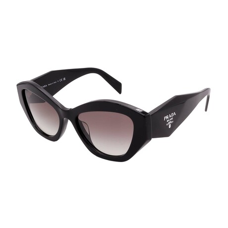 Prada // Women's PR07YS-1AB0A7 Square // Black + Grey Gradient