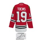 Jonathan Toews // CHI Blackhawks // Signed Red Reebok Premier Jersey