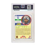 Grant Fuhr // Edmonton Oilers // Signed 1990-91 Score Hockey TC #275