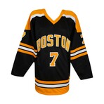 Phil Esposito // Signed Black Custom Hockey Jersey